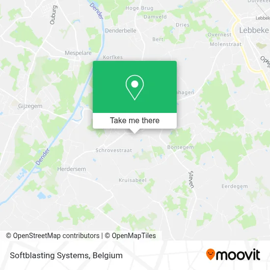 Softblasting Systems map