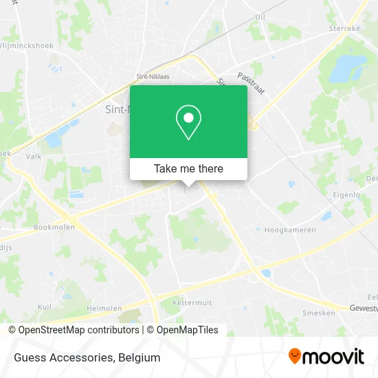 Guess Accessories map