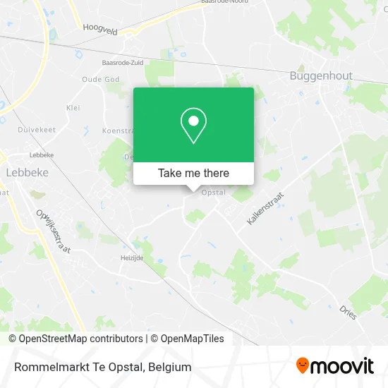 Rommelmarkt Te Opstal map