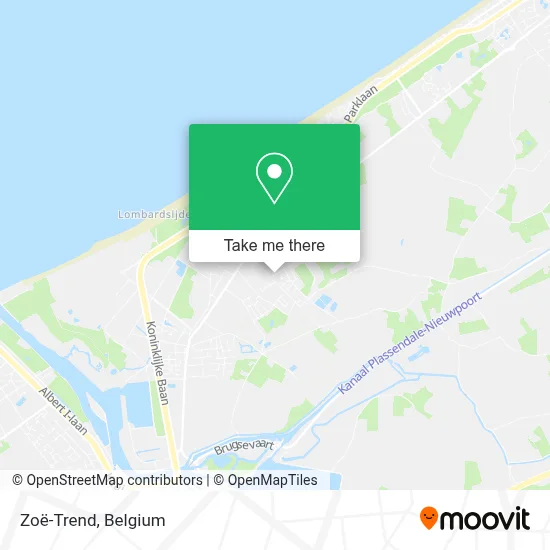 Zoë-Trend map