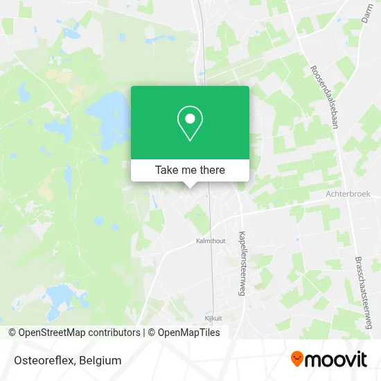 Osteoreflex map