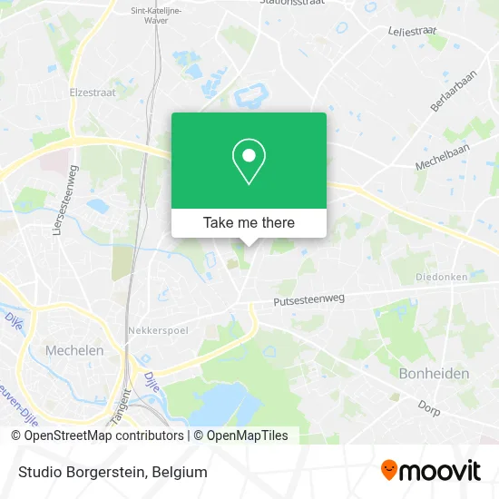 Studio Borgerstein map