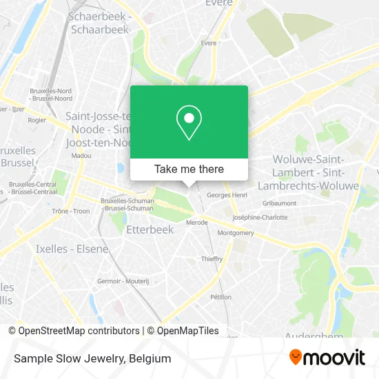 Sample Slow Jewelry map