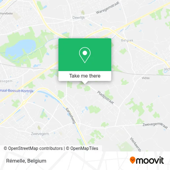 Rémelle map