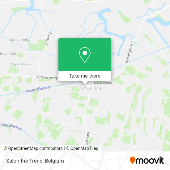 Salon the Trend map