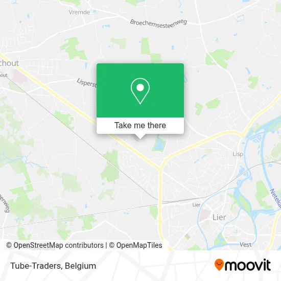 Tube-Traders map