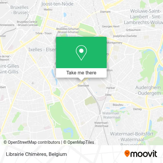 Librairie Chimères map