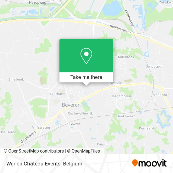Wijnen Chateau Events map