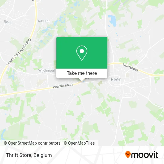 Thrift Store map