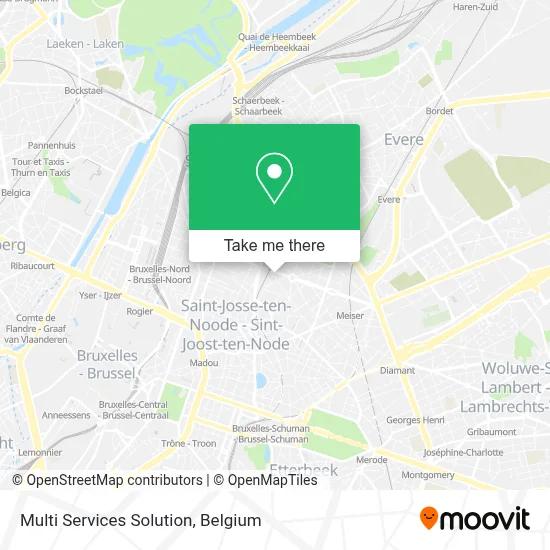 Multi Services Solution map
