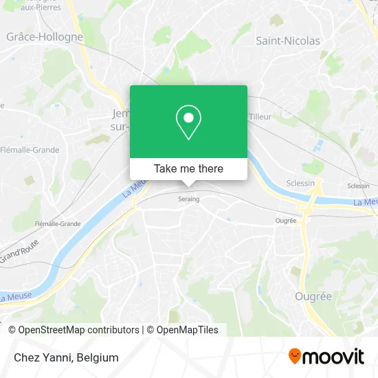 Chez Yanni map