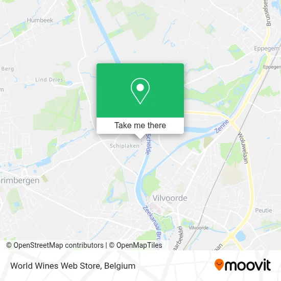 World Wines Web Store map