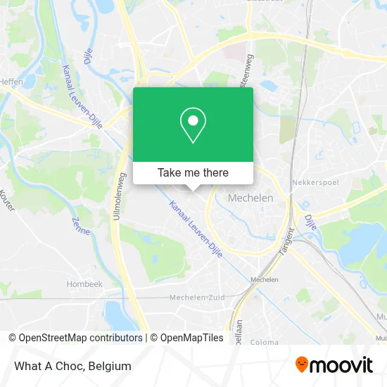 What A Choc map
