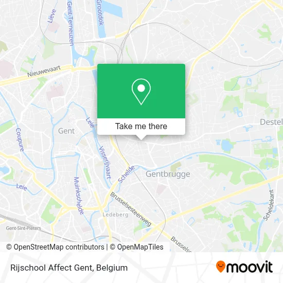 Rijschool Affect Gent plan
