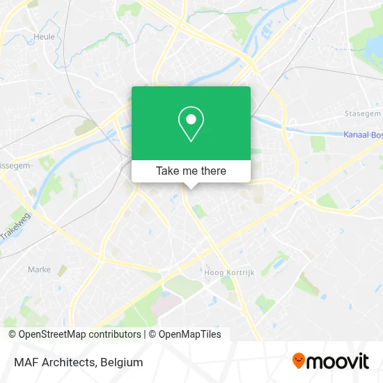 MAF Architects map