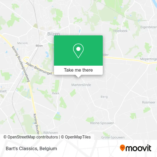 Bart's Classics map