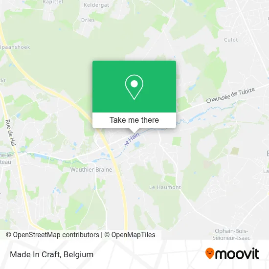 Made In Craft map