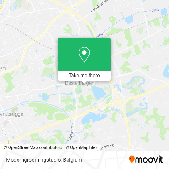 Moderngroomingstudio map
