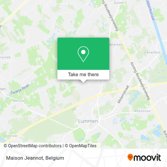Maison Jeannot map