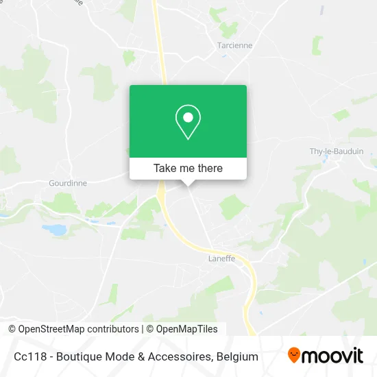 Cc118 - Boutique Mode & Accessoires map