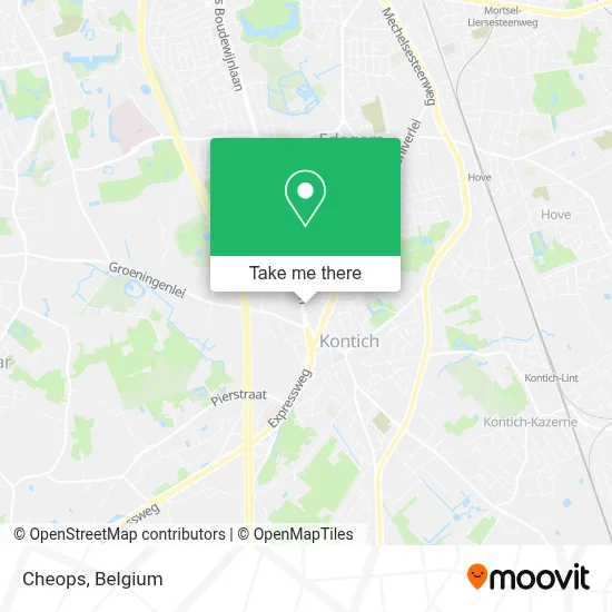 Cheops map