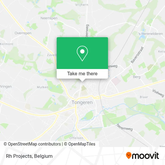 Rh Projects map