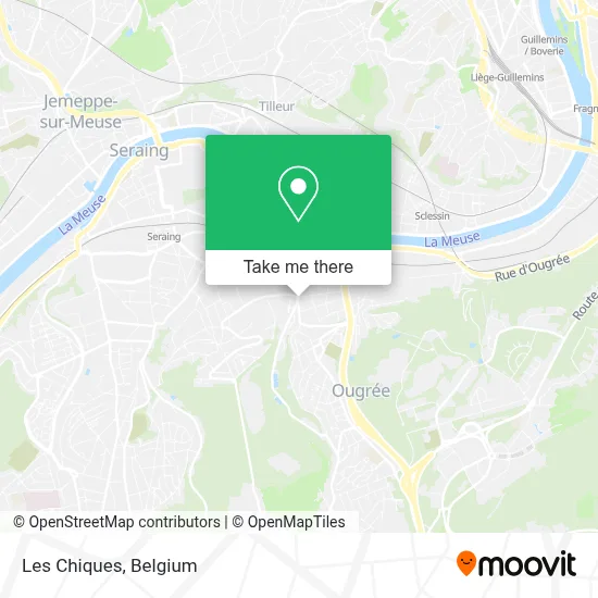 Les Chiques map