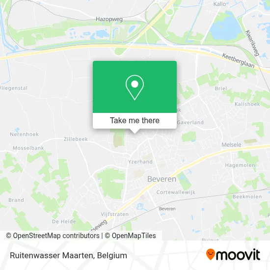 Ruitenwasser Maarten map