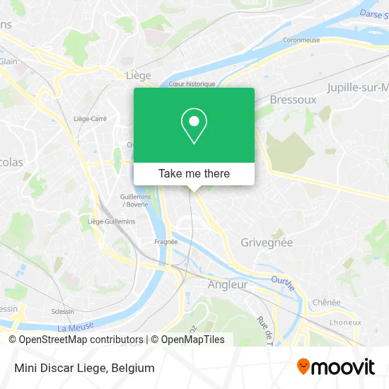 Mini Discar Liege map