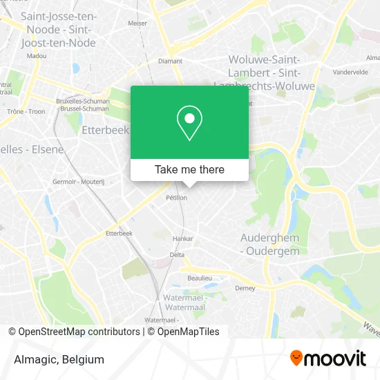 Almagic map