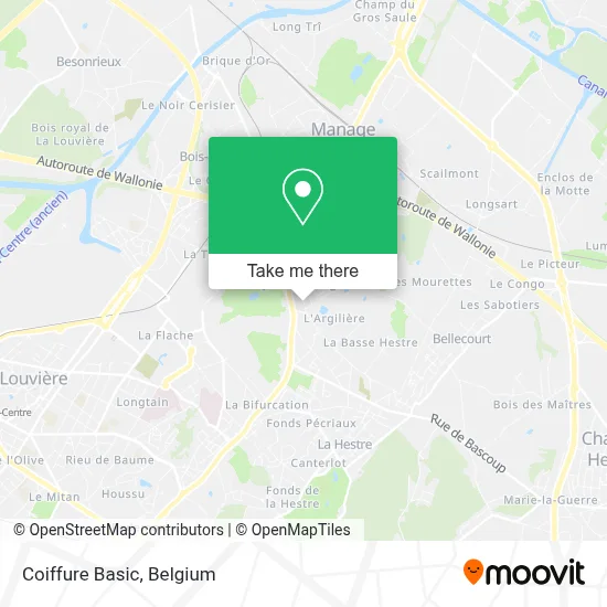 Coiffure Basic map