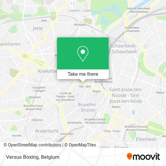 Versus Boxing map
