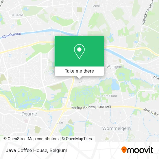Java Coffee House plan