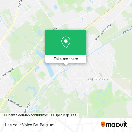Use Your Voice.Be map