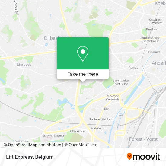 Lift Express map