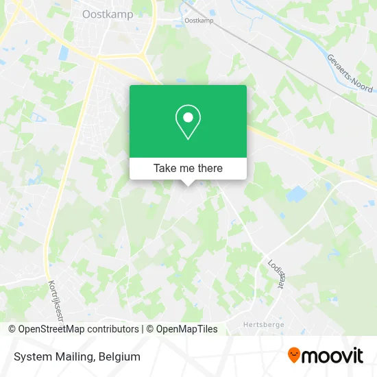System Mailing map