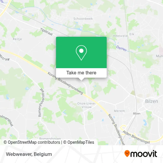 Webweaver map