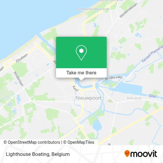Lighthouse Boating map