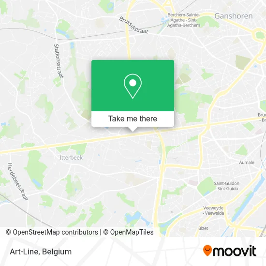 Art-Line map