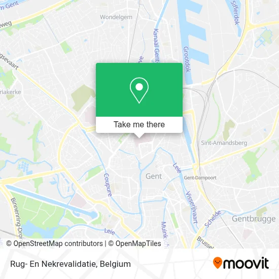Rug- En Nekrevalidatie map