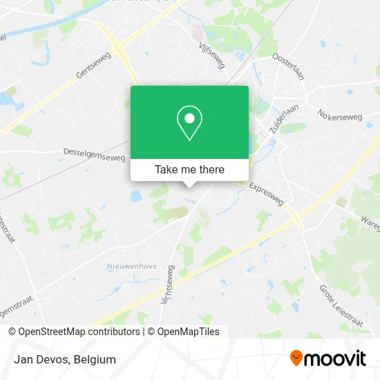 Jan Devos map