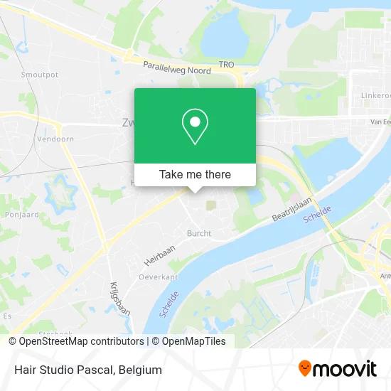 Hair Studio Pascal map