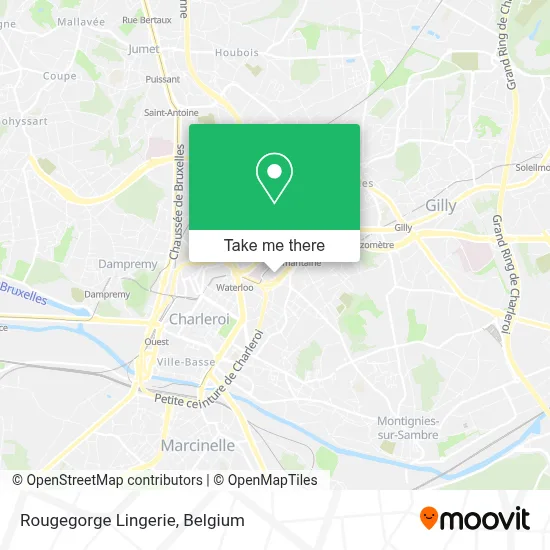 Rougegorge Lingerie map