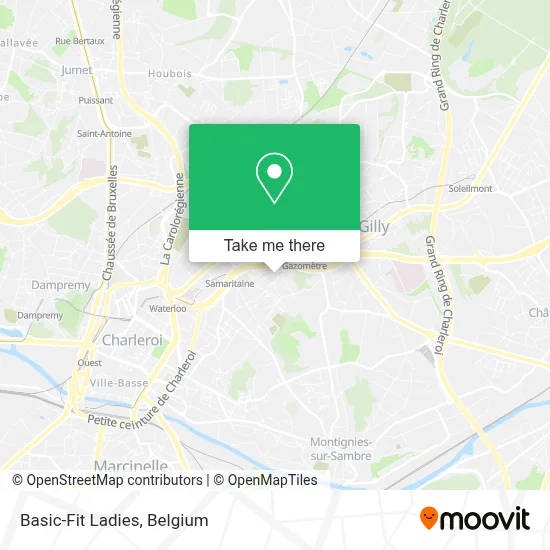 Basic-Fit Ladies map