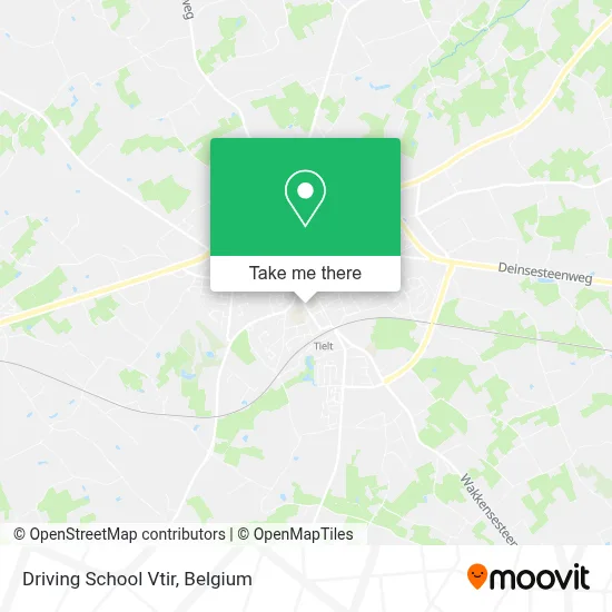 Driving School Vtir map