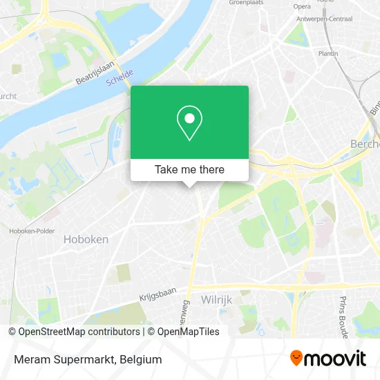 Meram Supermarkt map