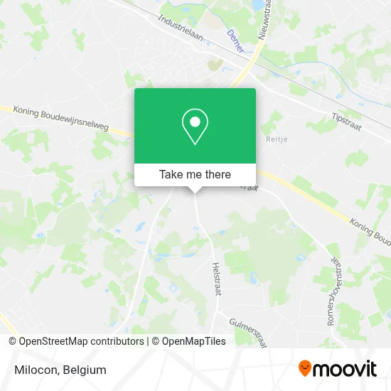 Milocon map