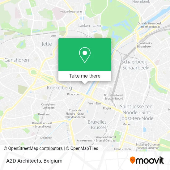 A2D Architects map
