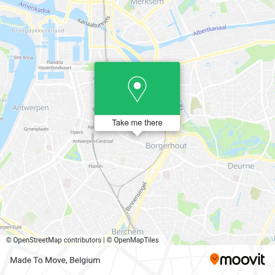 Made To Move map
