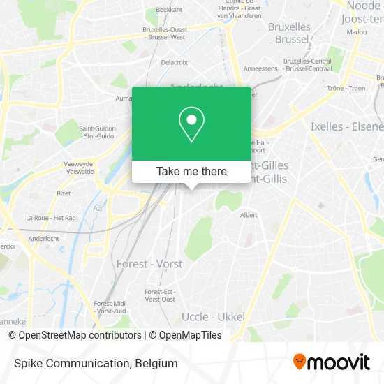 Spike Communication map